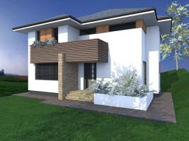 Proiectare arhitectura pentru o locuinţă privată în Iaşi, zona Bucium